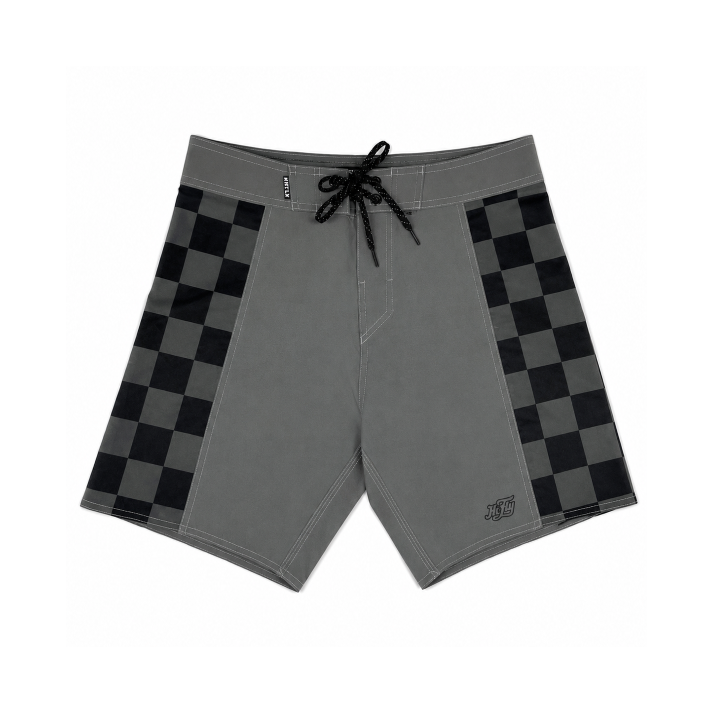 Boardshort Sideflow Check (cinza)