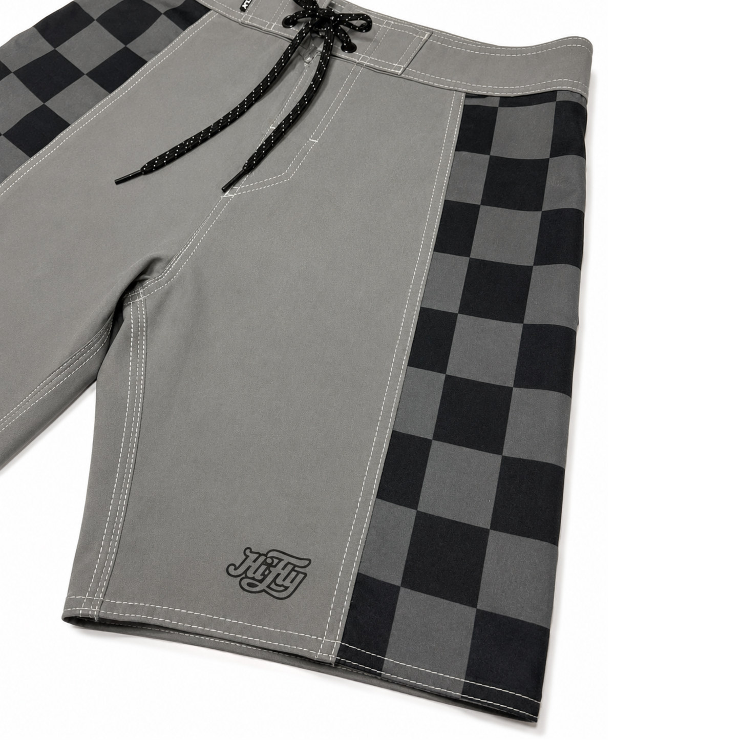 Boardshort Sideflow Check (cinza)